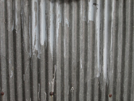 metal plate fence backgroundの写真素材
