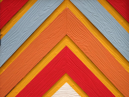 candy color wooden wall の写真素材