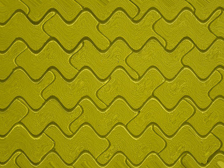 Pattern of yellow brickの写真素材