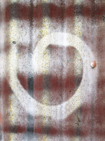 Rust on zincの写真素材