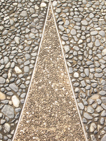 Stone block paving textureの写真素材