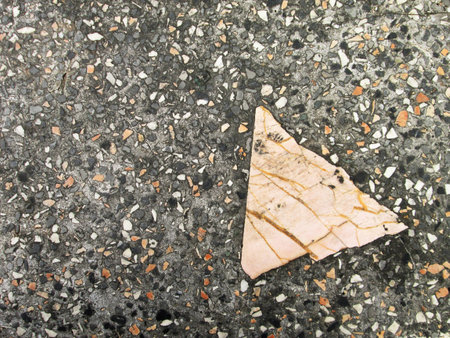 Old dirty stone floor