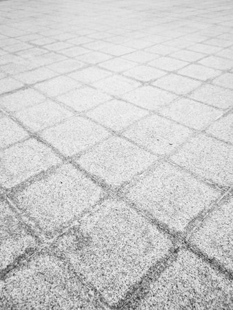 Pavement surface with light gray stone