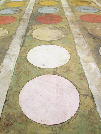 A circular pathの写真素材