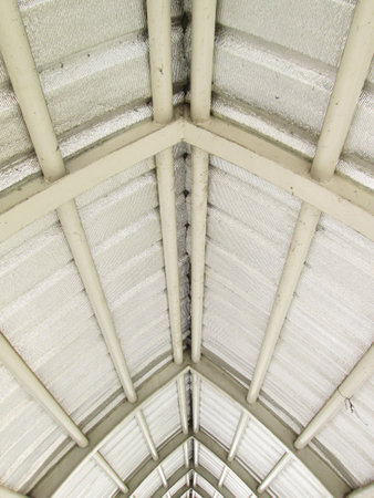 metal roof structure