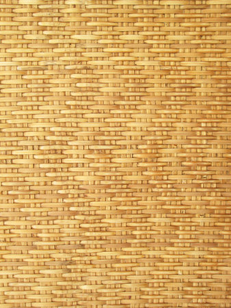 Pattern and design of Thai style bamboo handcraft