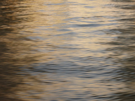 Blurred abstract water reflectionの写真素材