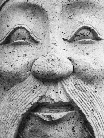 BANGKOK, THAILAND - May 17: Chinese Stupa on 17 May.2014 at Temple of the Emerald Buddha (Wat Pho Kaew), Bangkok, Thailandの写真素材