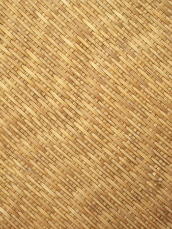 Pattern and design of Thai style bamboo handcraft