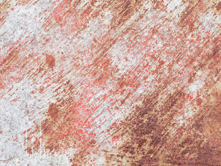 background of rusted metal and paint