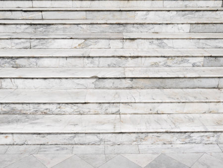 Marble stepsの写真素材