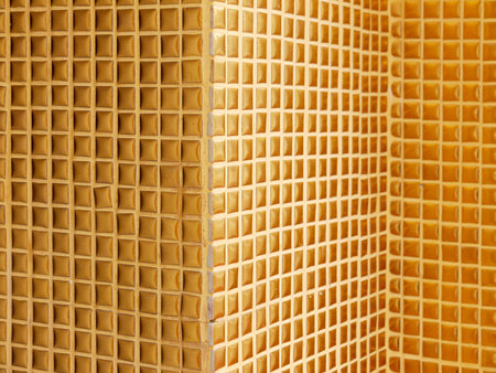 golden mosaic interiorの写真素材