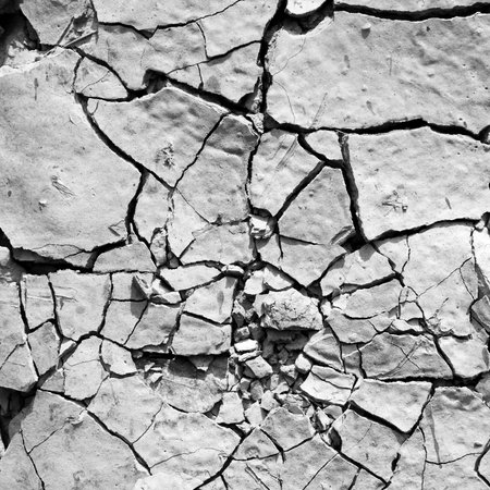 Background of dry cracked soil dirt or earth during drought