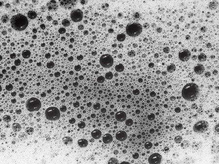 Foam whiteの写真素材