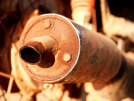 Motorcycle Dirt Wheelsの写真素材