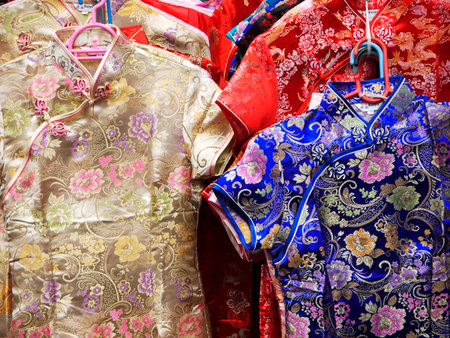 Chinese dressの写真素材