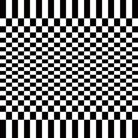 Black and white checkered abstract background