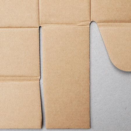 Brown Paper Box textureの写真素材