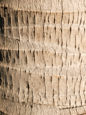 Palm tree bark textureの写真素材