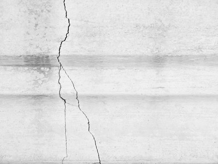 white wall with cracks