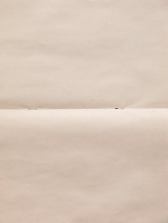 close up of the folded paper