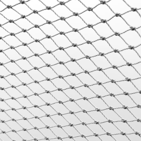 Closeup of fishnetの写真素材