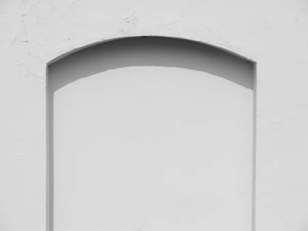 Modern Architecture white wallの写真素材