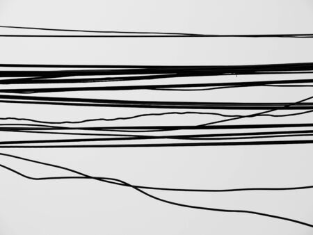 Silhouette Wireの写真素材