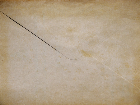 Old paper envelope textureの写真素材