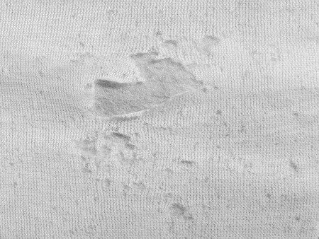 Lack of white fabric cloth textureの写真素材