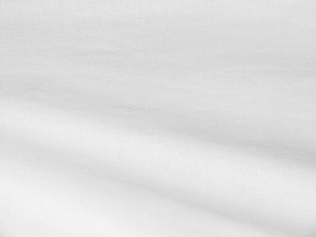 white fabric crumpled textureの写真素材
