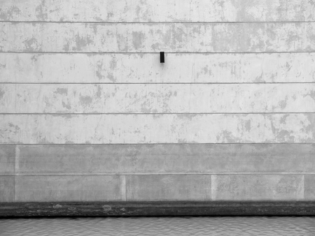 concrete wall with waterの写真素材