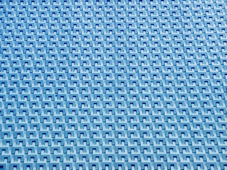 Exterior building blue wall patternの写真素材