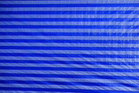 Pattern of Blue tarpaulin canvas backgroundの写真素材