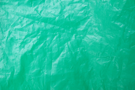 green plastic bag textureの写真素材