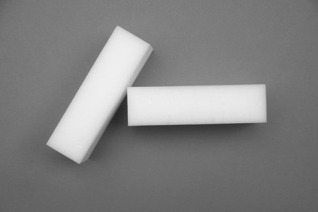 White cleaning sponge