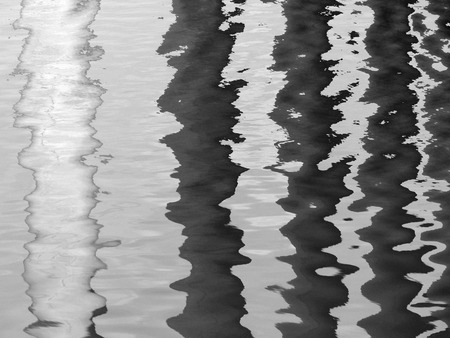 Abstract water wave reflection