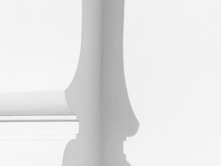 white wall with shadow