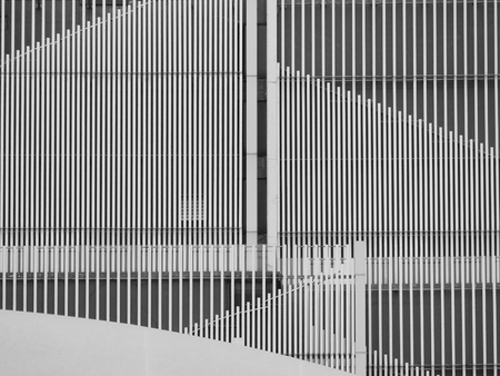 modern building patternの写真素材