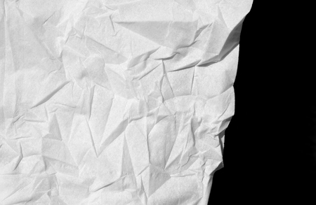 Texture of white tissue paperの写真素材