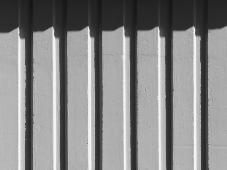 shadow on white wallの写真素材