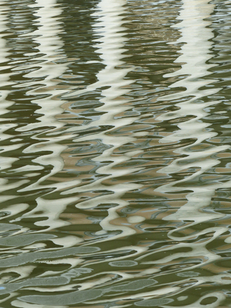 Abstract water reflectionの写真素材