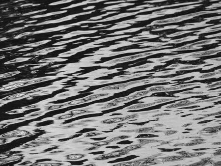 Abstract water wave reflectionの写真素材