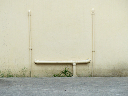 old street wallの写真素材