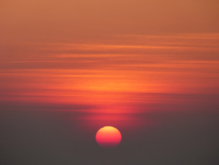 Sunrise in the morningの写真素材