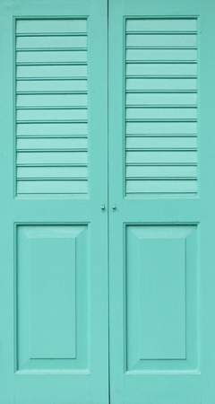 blue wood door textureの写真素材