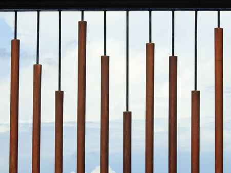 shape of iron gateの写真素材