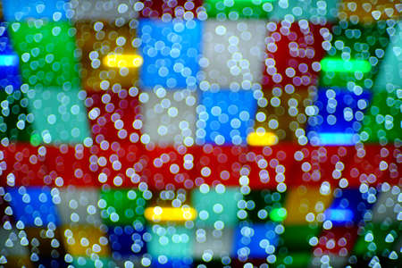 lights bokeh defocused background