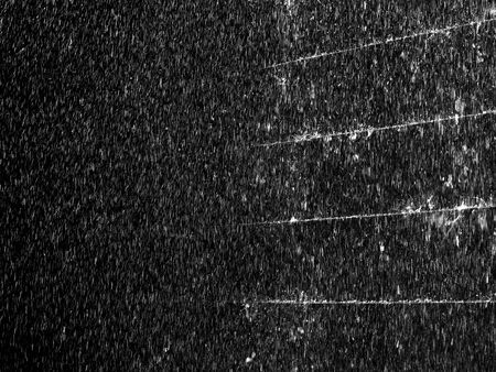 black and white Waterfall wallの写真素材