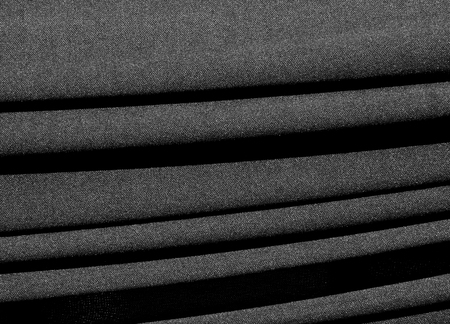 black fabric cloth textureの写真素材